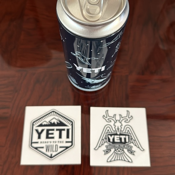 Yeti *NEW* 16 Ounce Stash Tall Can with 2 Yeti Stickers - Picture 10 of 11
